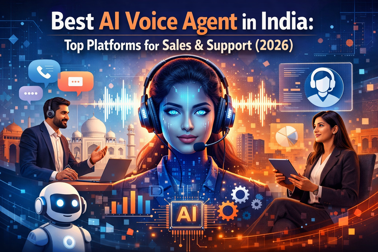 Best AI Voice Agent in India: Top Platforms for Sales & Support (2026)