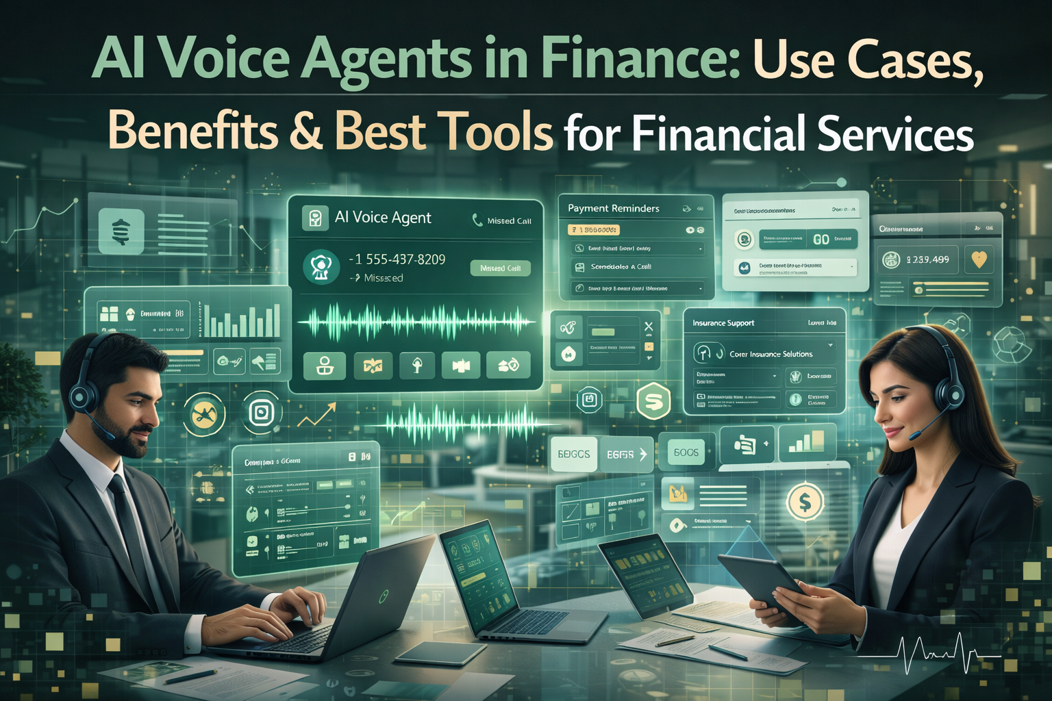 AI Voice Agents in Finance: Use Cases, Benefits & Best Tools for Financial Services