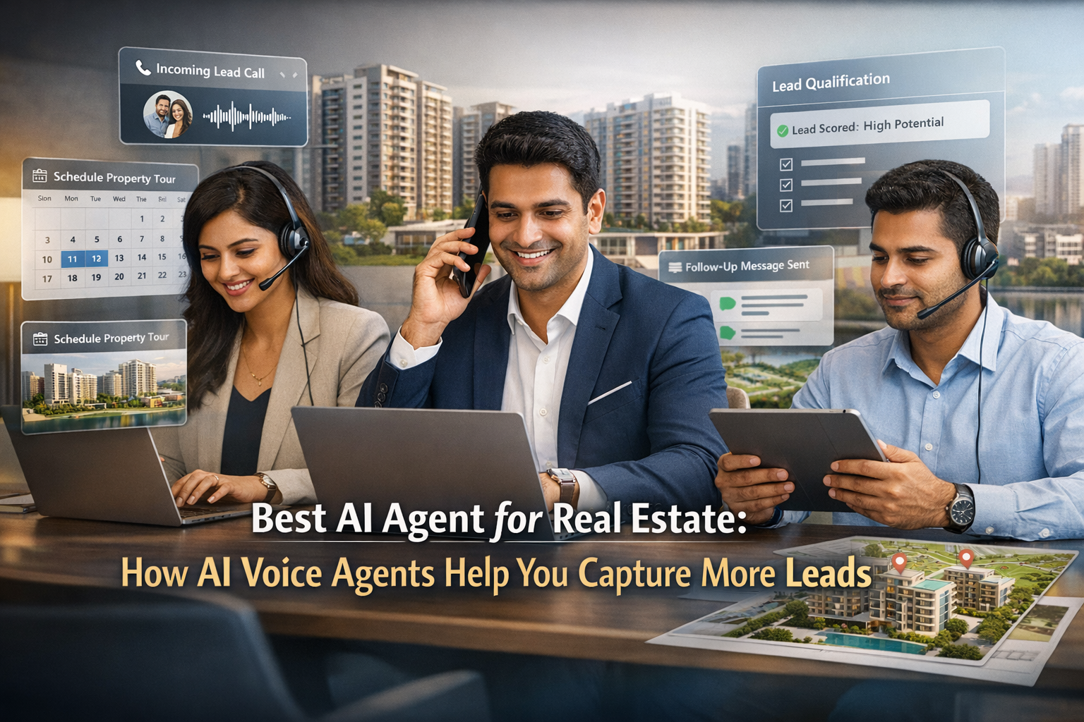 Best AI Agent for Real Estate: How AI Voice Agents Help You Capture More Leads
